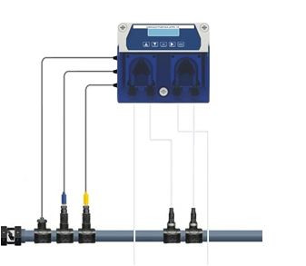 Dosiersysteme für Schwimmbecken waterhouse PoolCheck pH/Redox