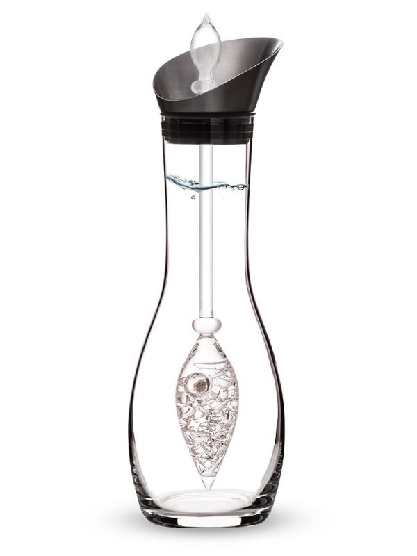 VITAJUWEL Wasserkaraffe ERA 1,3 Liter mit Edelsteinstab DIAMONDS - Waterhouse ATT