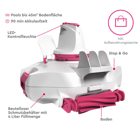 BWT Akku-Poolroboter BC200 Plus
