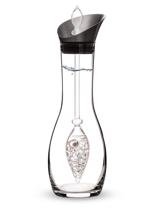 VITAJUWEL Wasserkaraffe ERA 1,3 Liter mit Edelsteinstab DIAMONDS - Waterhouse ATT