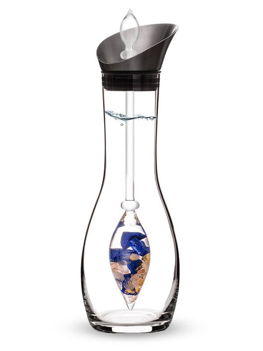 VITAJUWEL Wasserkaraffe ERA 1,3 Liter mit Edelsteinstab INSPIRATION - Waterhouse ATT